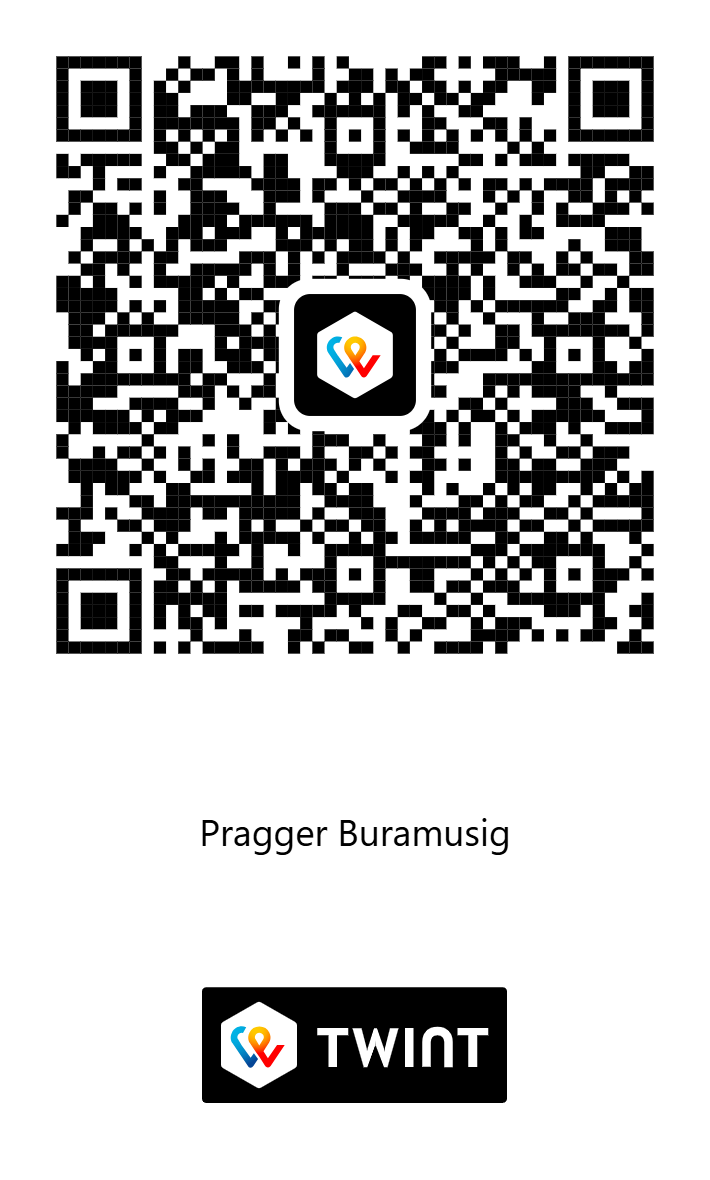 QR Twint code Pragger Buramusig